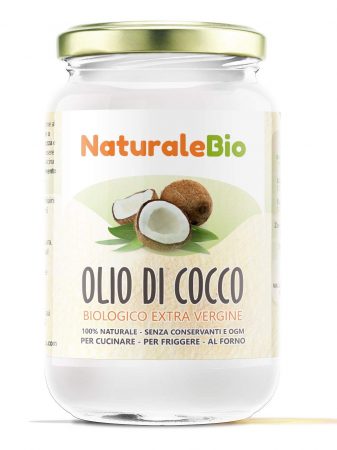 Aceite de coco extra virgen 500 ml - Crudo y prensado en frío - Puro y 100% biológico - Ideal para cabello, cuerpo y para uso alimentario - Aceite bio...