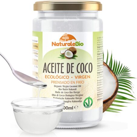 Aceite de Coco prensado en frío NaturaleBio