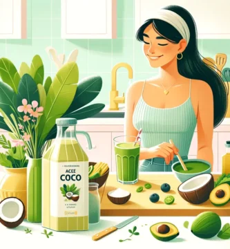 Cómo hacer batido de Aguacate con Aceite de Coco