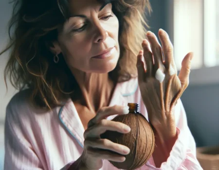 aceite de coco en la menopausa