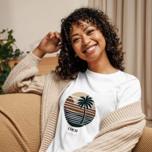 Camiseta suelta mujer